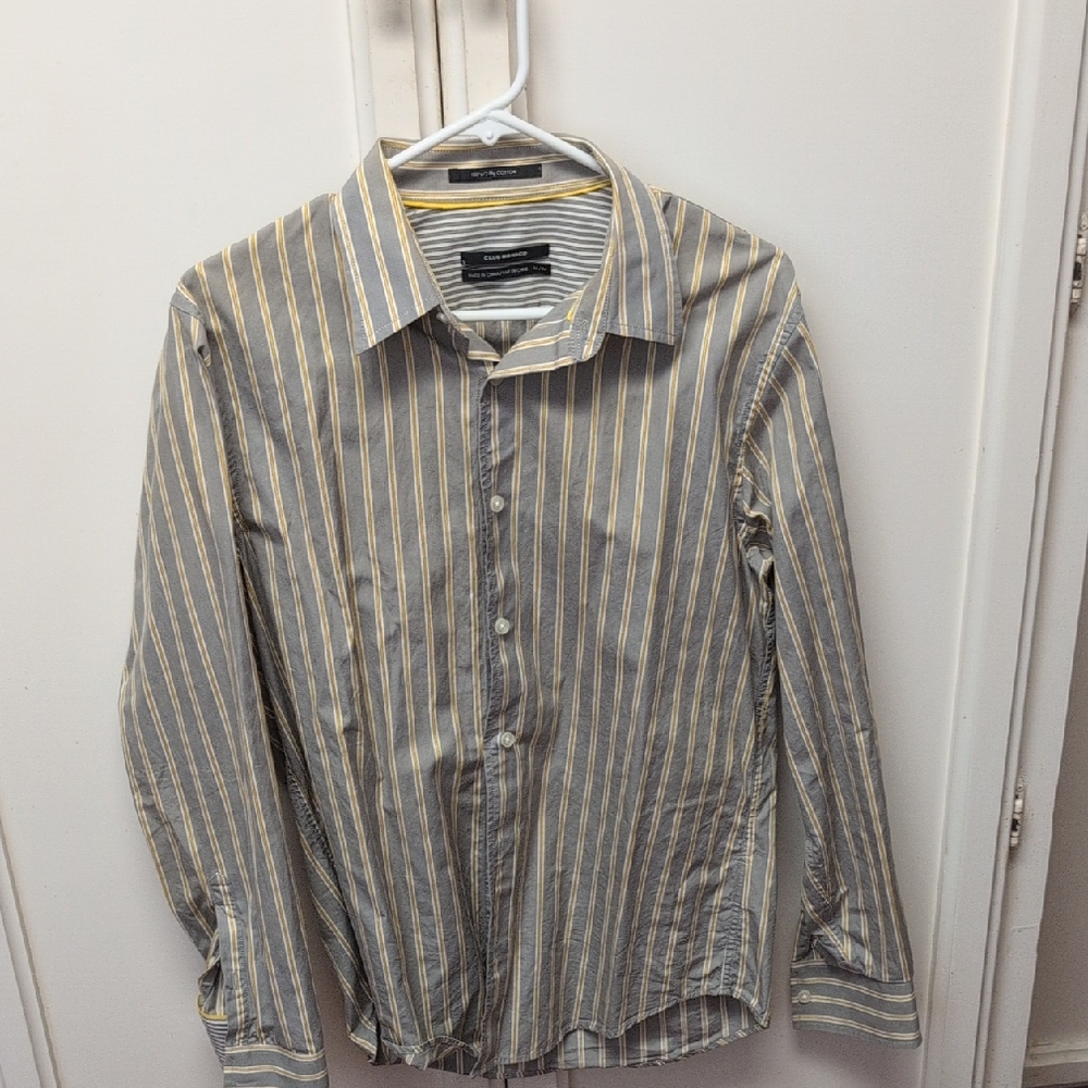 Club Monaco Striped Button-Down Shirt